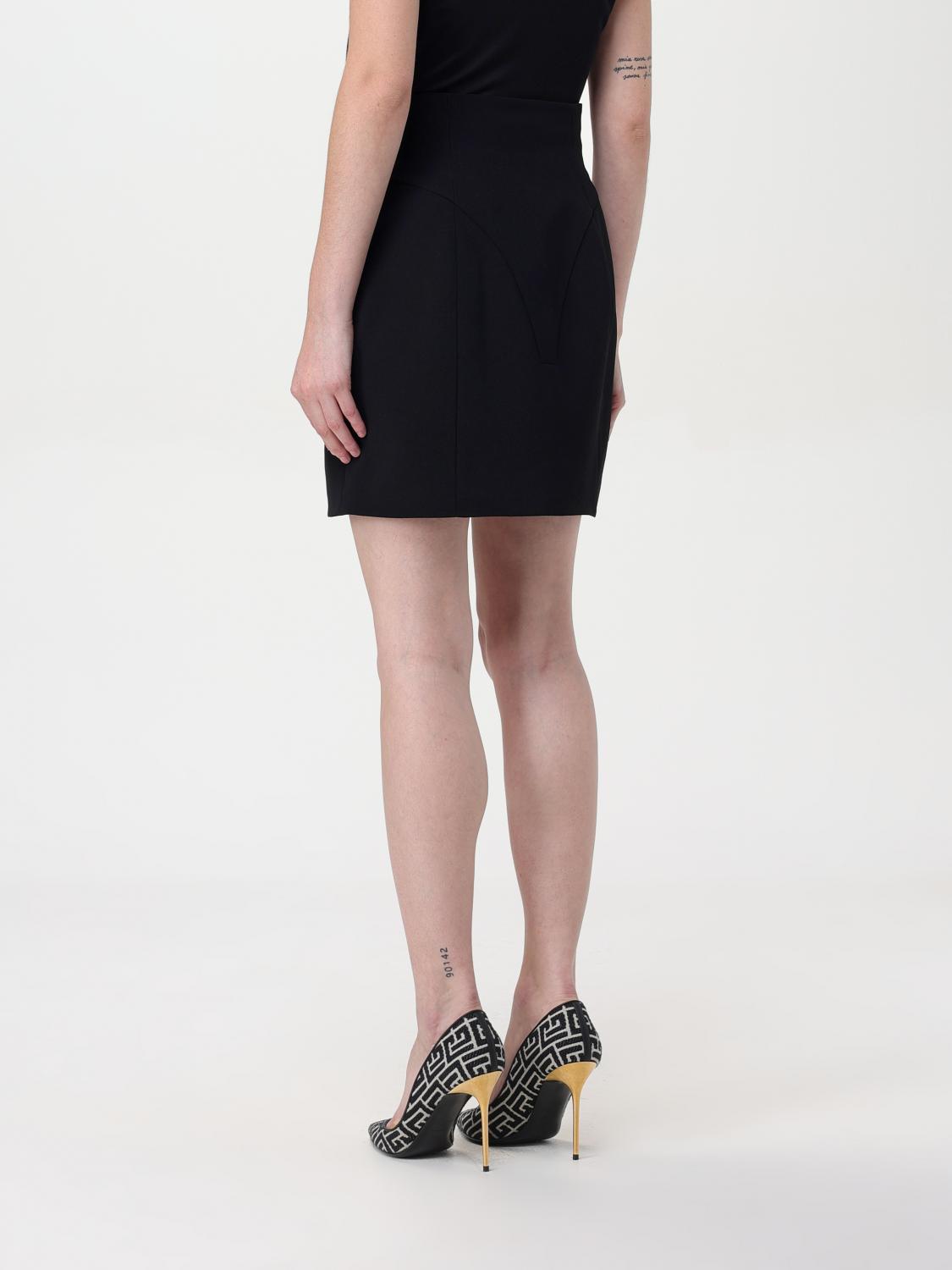 BALMAIN ROCK: Rock damen Balmain, Schwarz - Img 2