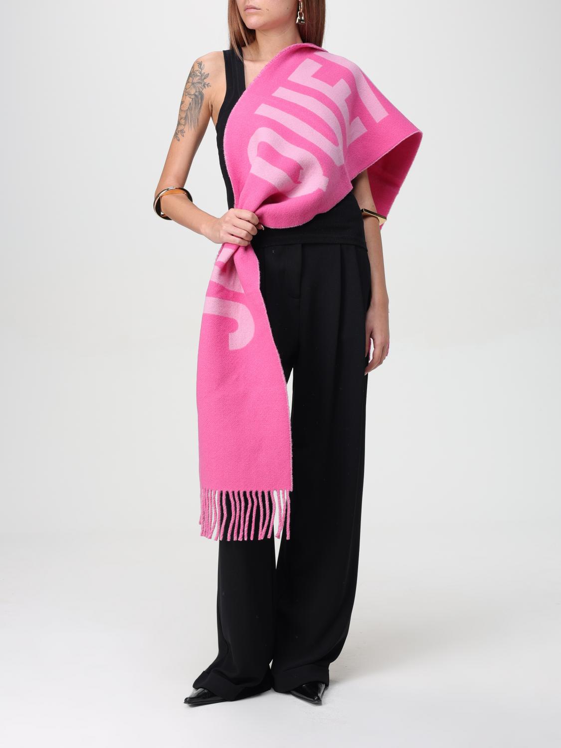 JACQUEMUS SCARF: Scarf men Jacquemus, Pink - Img 4