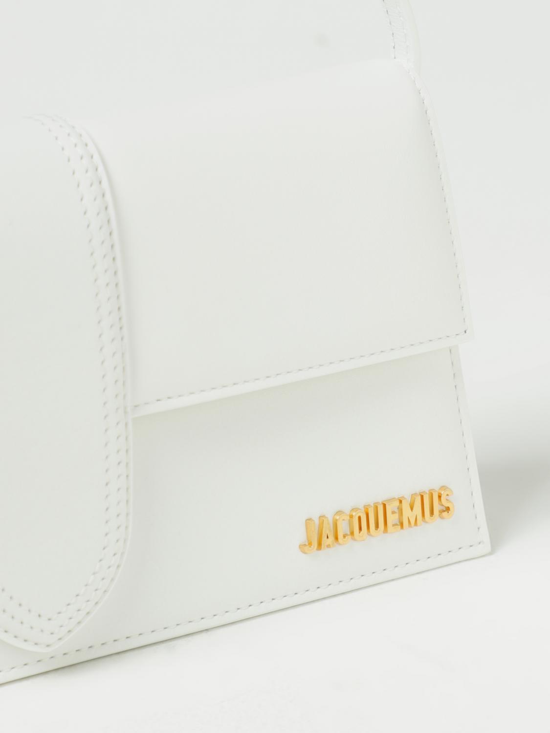 JACQUEMUS BORSA A SPALLA: Borsa a spalla Le Bambino Long Jacquemus, Bianco 1 - Img 3