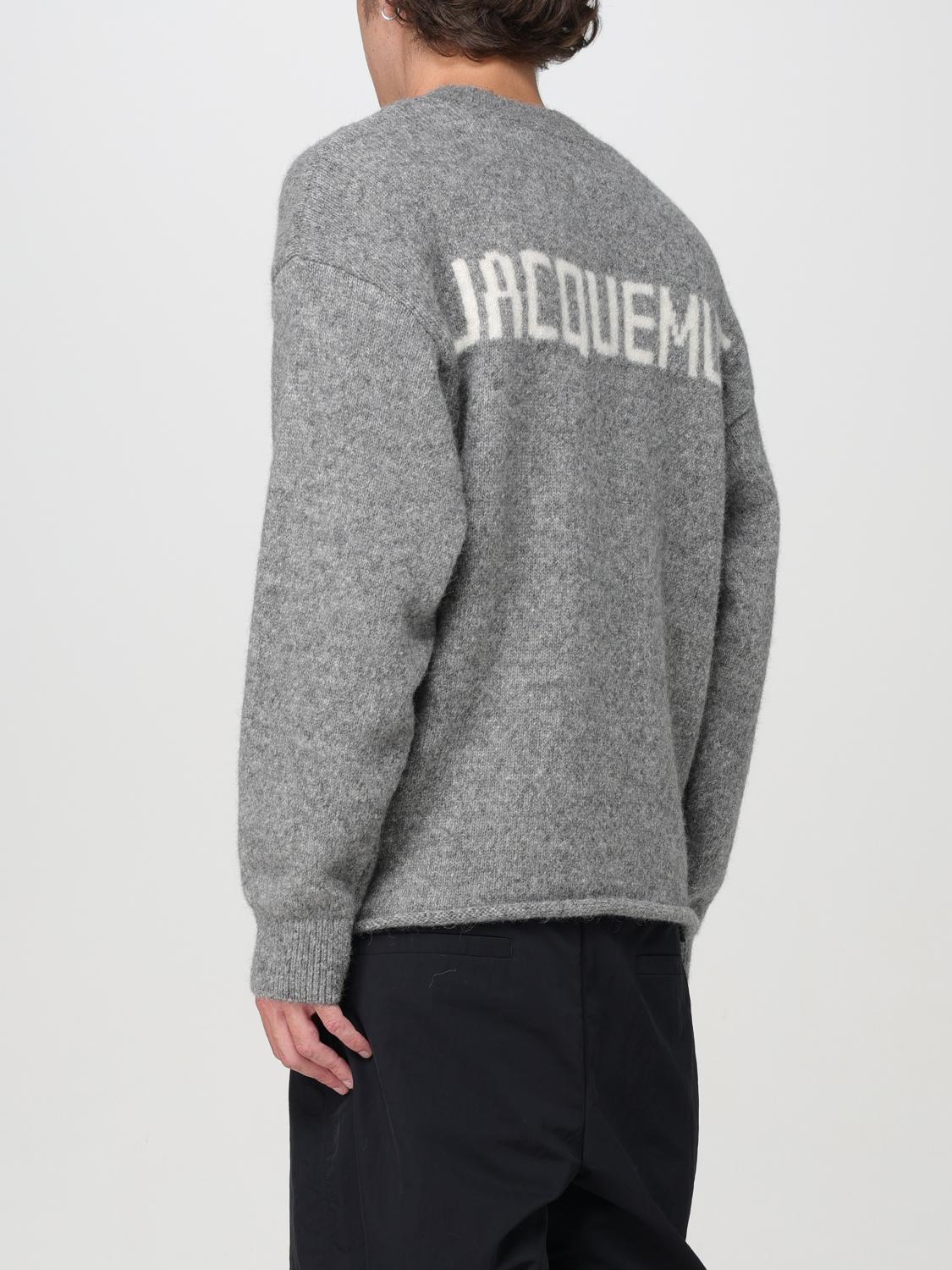 JACQUEMUS SWEATER: Sweater men Jacquemus, Grey - Img 3