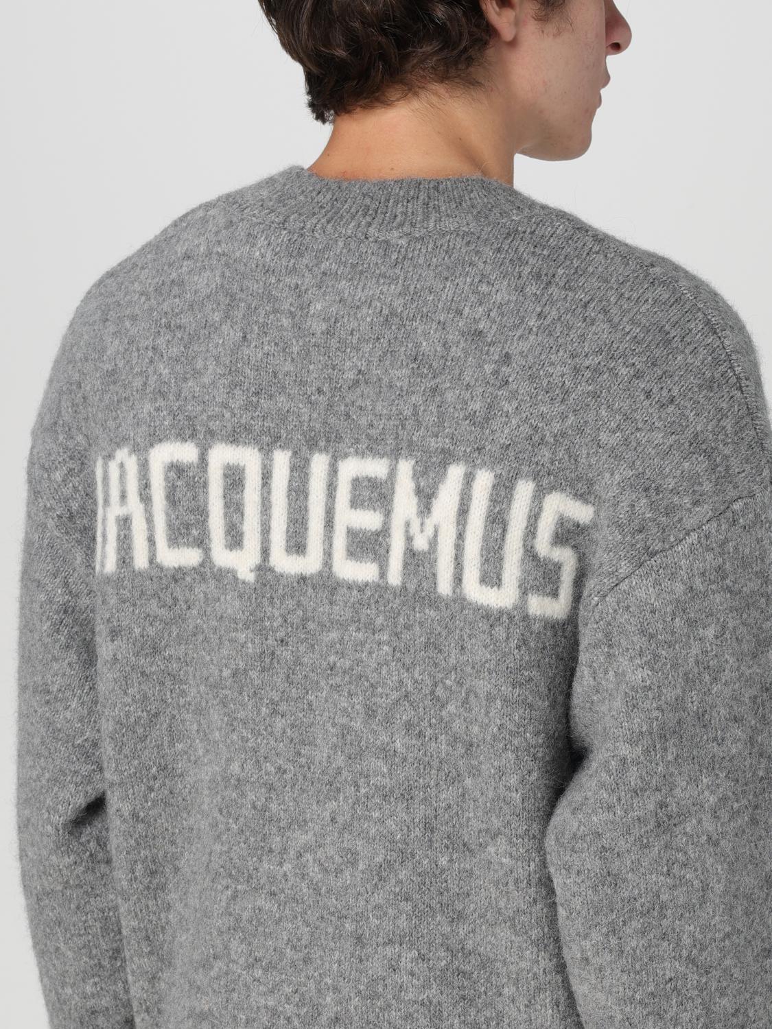 JACQUEMUS SWEATER: Sweater men Jacquemus, Grey - Img 5