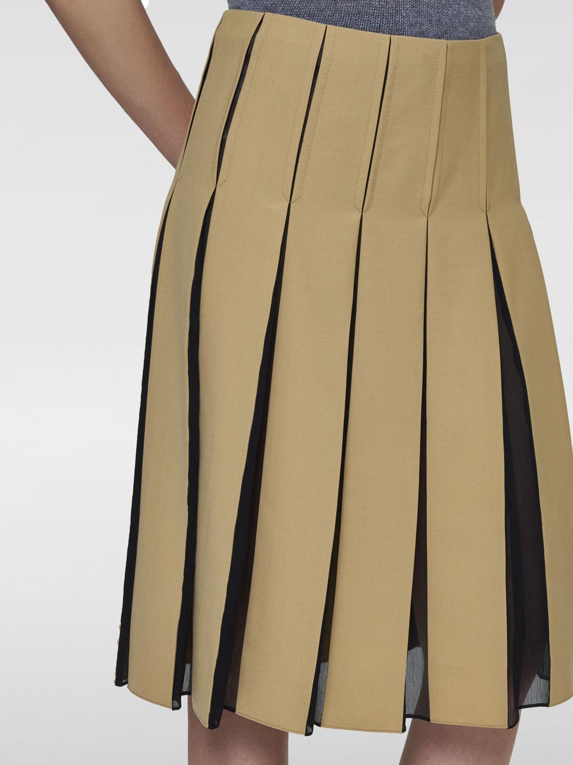 MARNI FALDA: Falda mujer Marni, Beige - Img 3