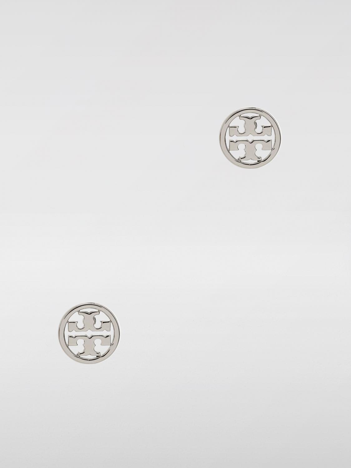 TORY BURCH GIOIELLO: Orecchini Tory Burch in ottone , Argento - Img 1