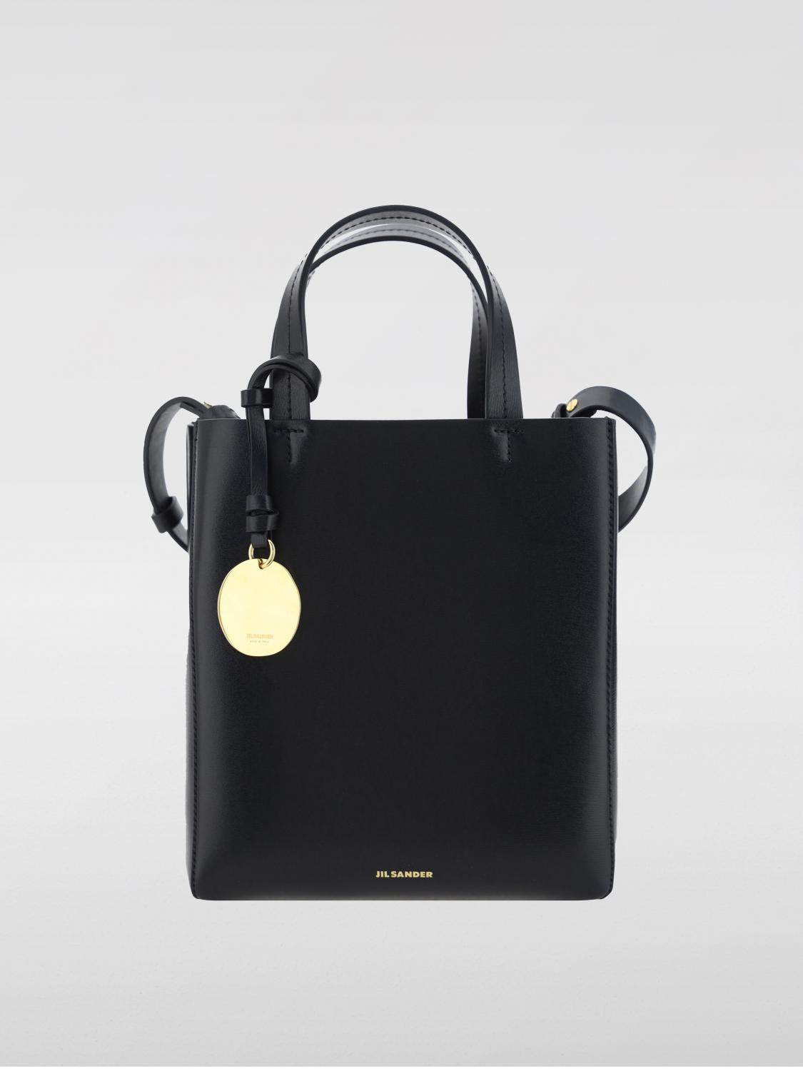 JIL SANDER BORSA MINI: Borsa Bond Jil Sander in pelle , Nero - Img 1