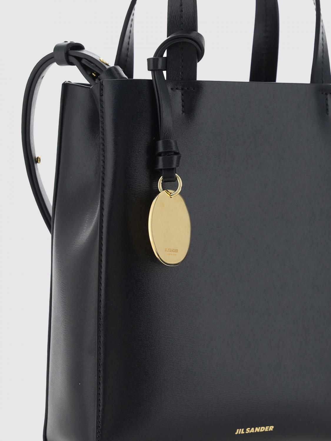 JIL SANDER BORSA MINI: Borsa Bond Jil Sander in pelle , Nero - Img 3