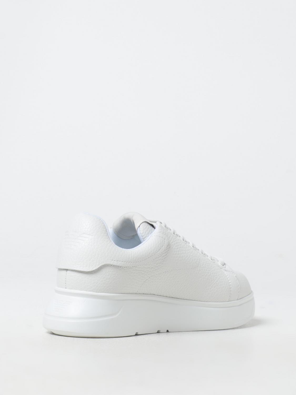 EMPORIO ARMANI SNEAKERS: Sneakers men Emporio Armani, White - Img 3