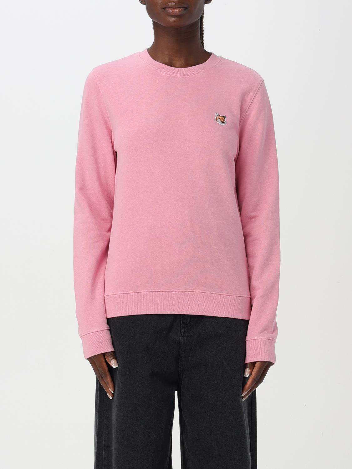 MAISON KITSUNÉ SWEATSHIRT: Sweatshirt damen Maison KitsunÉ, Pink - Img 1