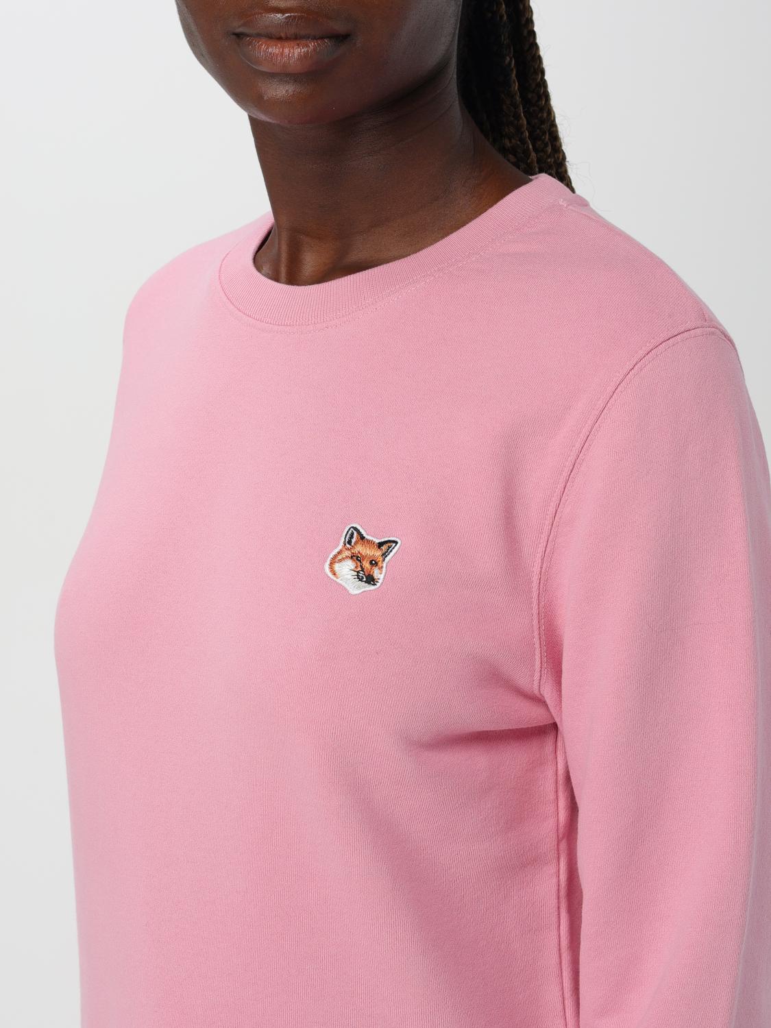 MAISON KITSUNÉ SWEATSHIRT: Sweatshirt damen Maison KitsunÉ, Pink - Img 3