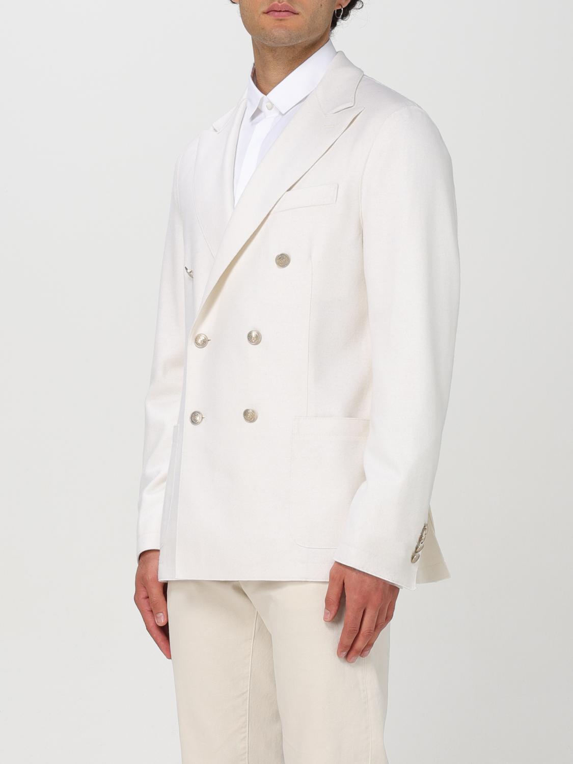 ELEVENTY JACKET: Eleventy men's blazer, Ivory - Img 3