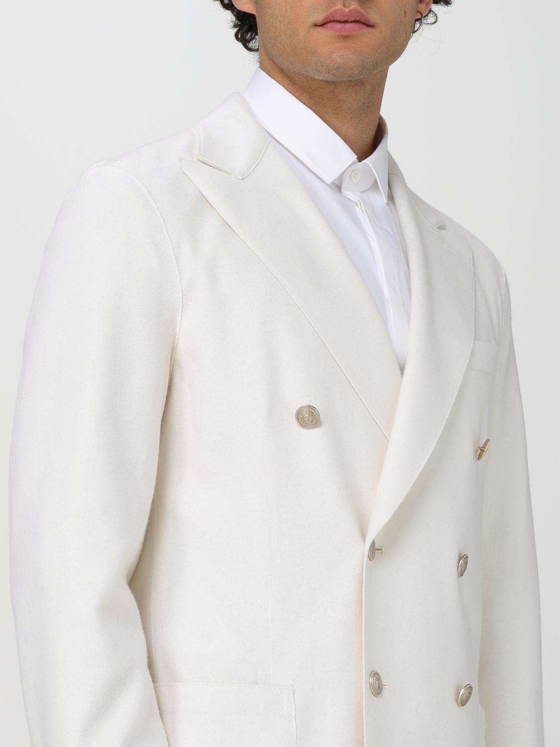 ELEVENTY JACKET: Eleventy men's blazer, Ivory - Img 4