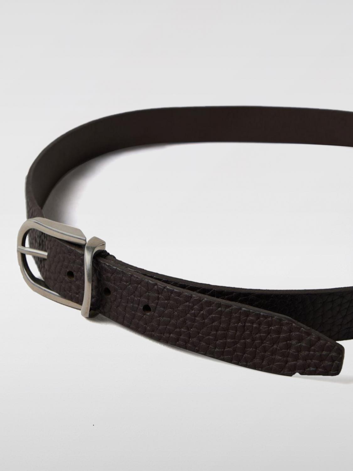 BRUNELLO CUCINELLI BELT: Belt men Brunello Cucinelli, Brown - Img 2