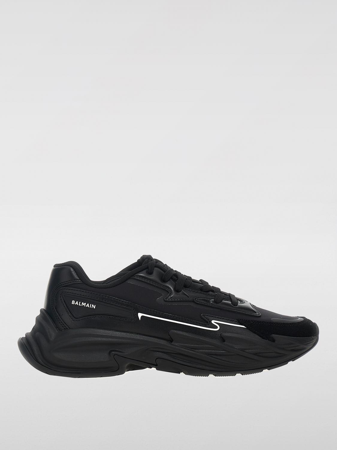BALMAIN SNEAKERS: Sneakers men Balmain, Black - Img 1