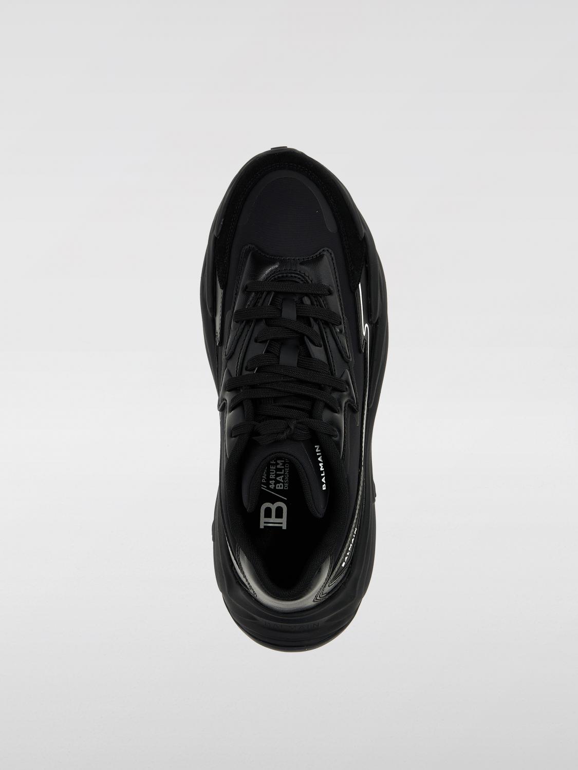 BALMAIN SNEAKERS: Sneakers men Balmain, Black - Img 4