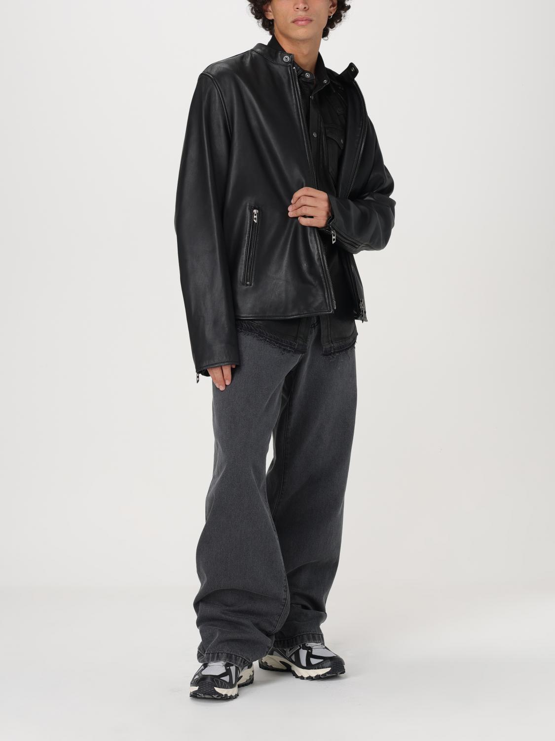 DIESEL: Coat men - Black | Diesel jacket A144360AJIR online DIESEL: Coat men - Black | Diesel jacket A144360AJIR online
