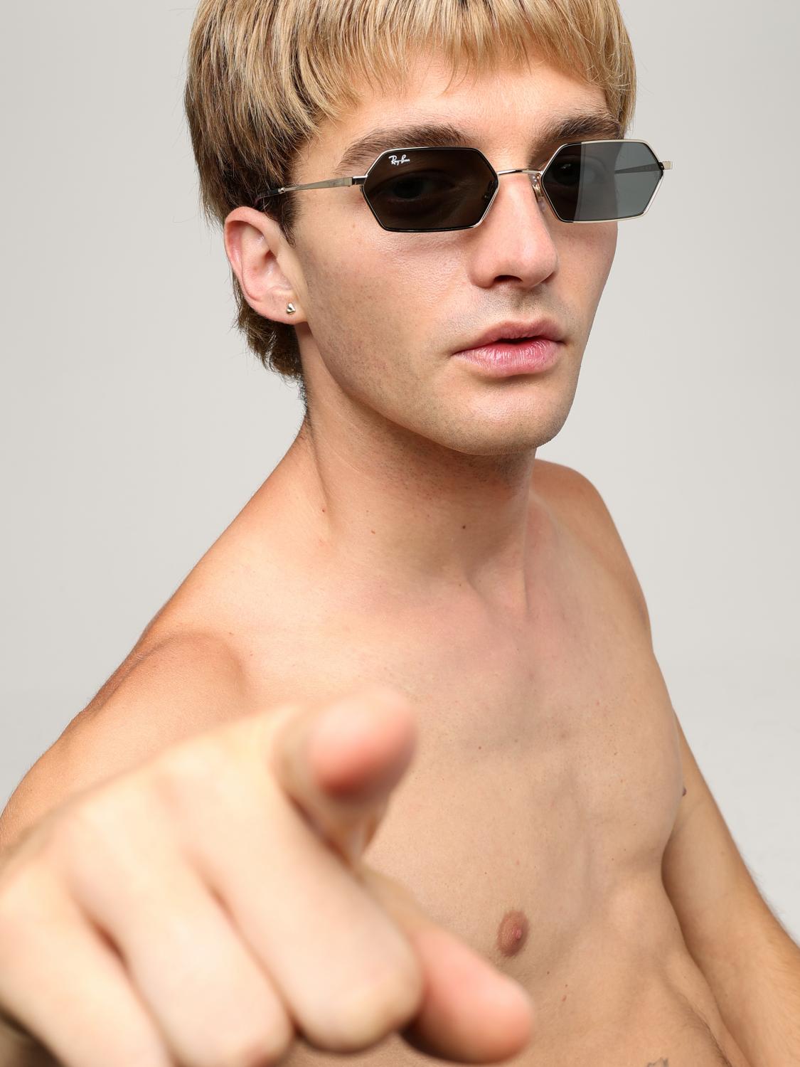 RAY-BAN SUNGLASSES: Sunglasses men Ray-ban, Fa03 - Img 2