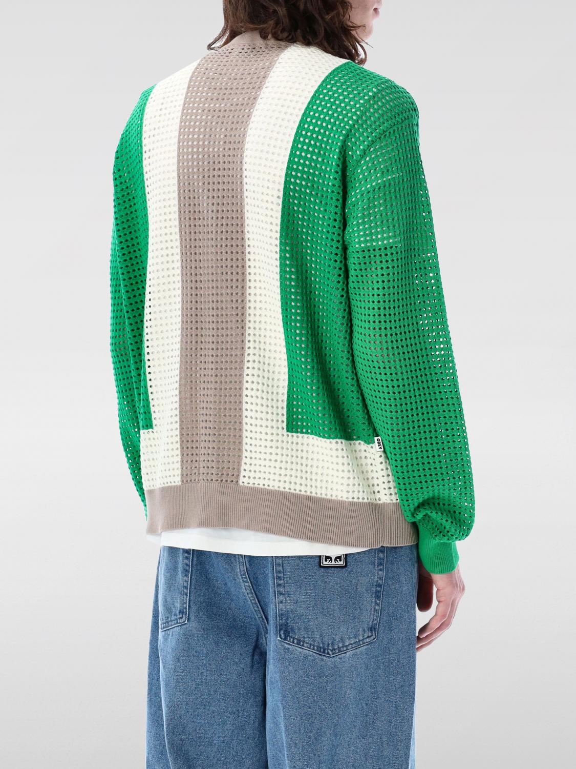 OBEY PULLOVER: Pullover herren Obey, Grün - Img 2