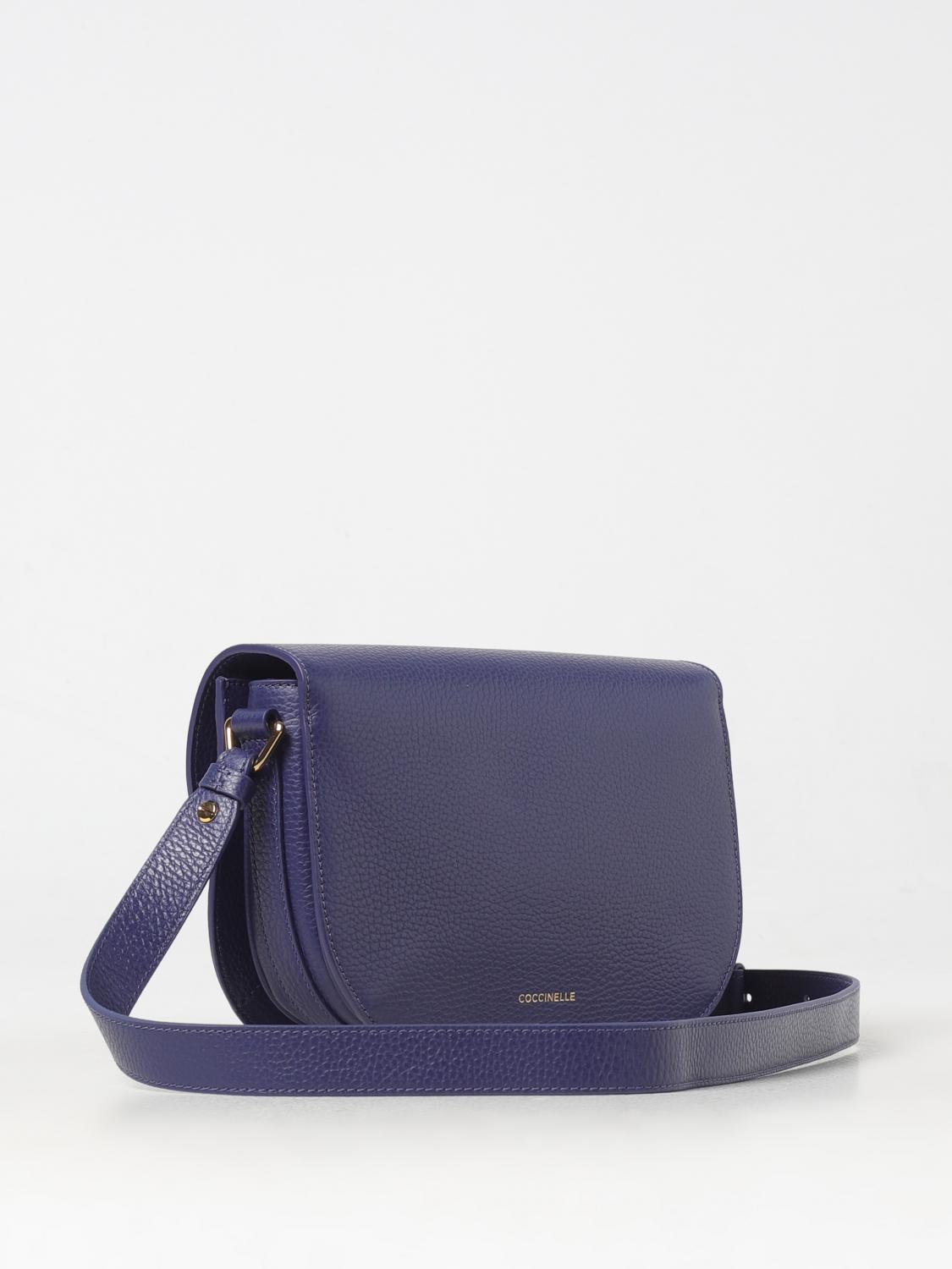 COCCINELLE MINI SAC À MAIN: Sac porté épaule femme Coccinelle, Bleu - Img 2