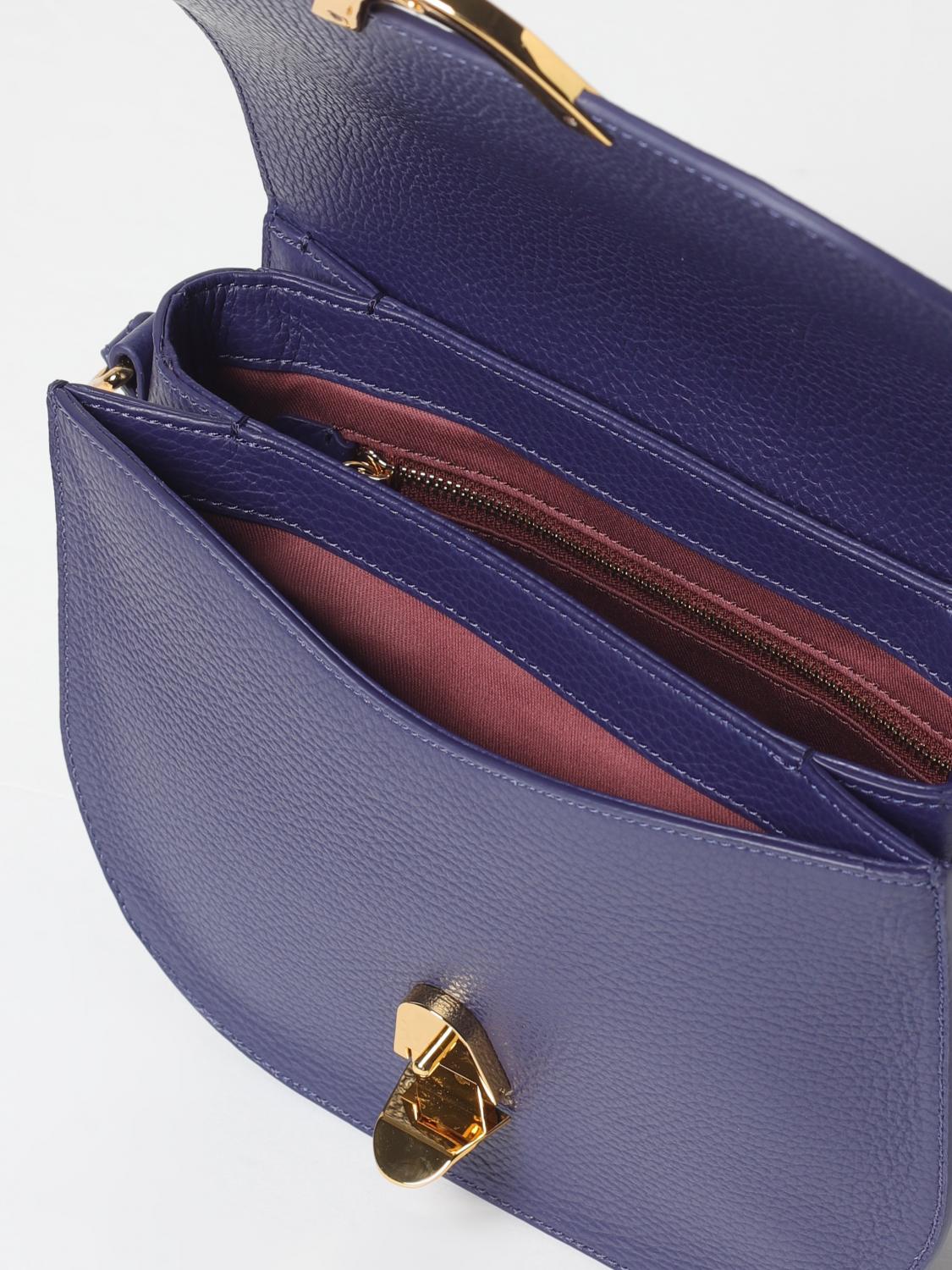 COCCINELLE MINI SAC À MAIN: Sac porté épaule femme Coccinelle, Bleu - Img 3