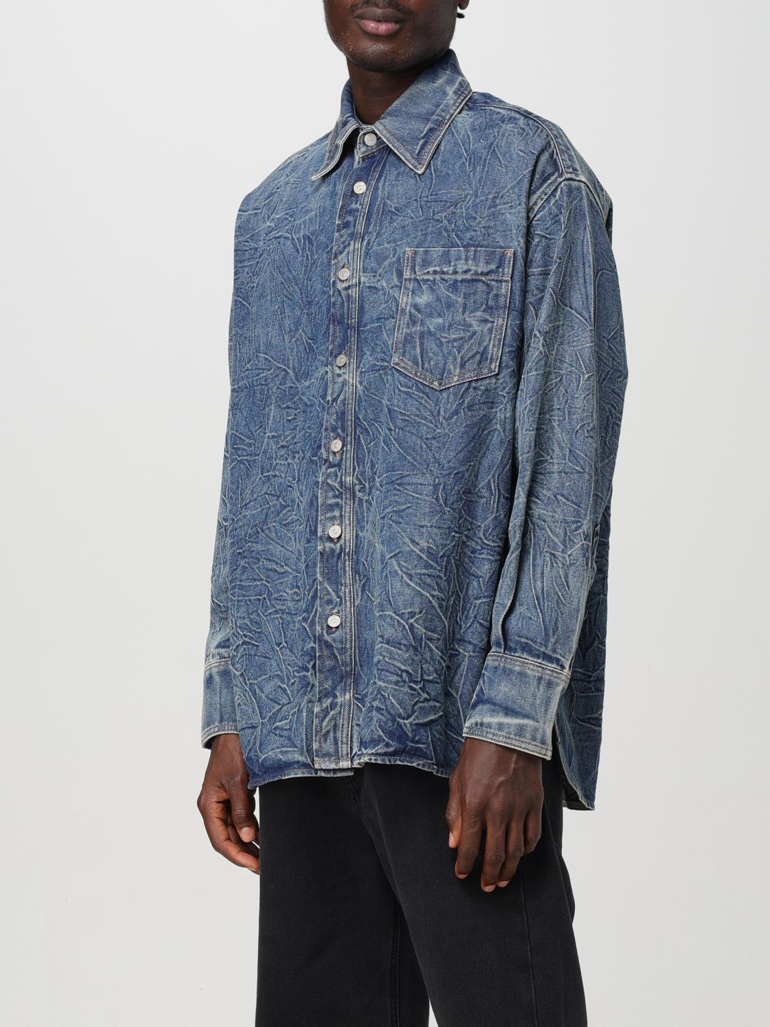 Mm6 Maison Margiela シャツ メンズ - ブルー | SH0DT0015S30460