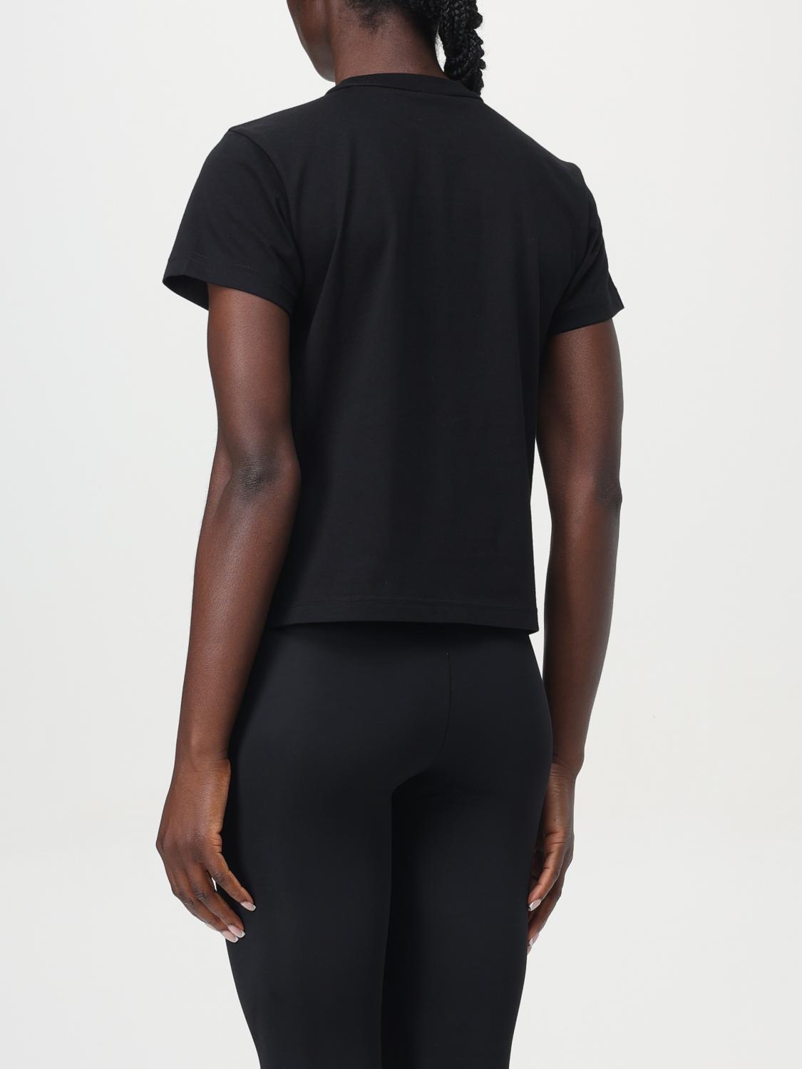 T BY ALEXANDER WANG T-SHIRTS: T-shirt T by Alexander Wang in cotone , Nero - Img 2