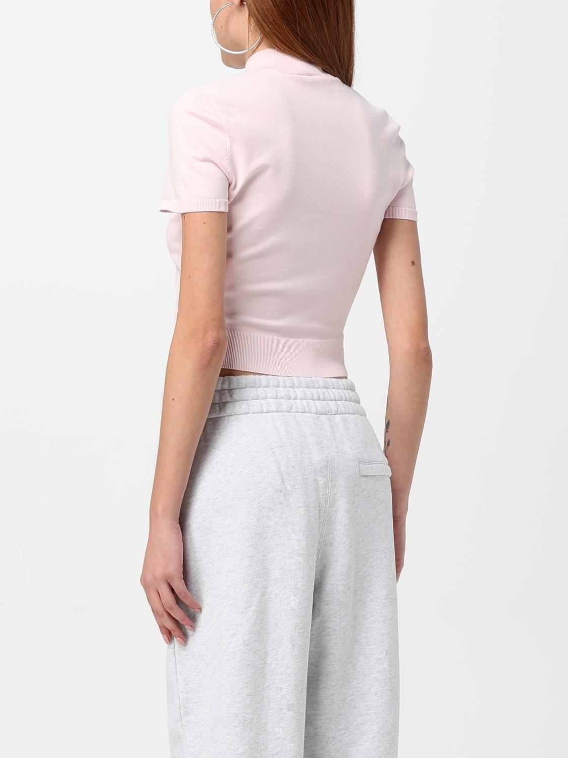 T BY ALEXANDER WANG CARDIGAN: Sweater woman T by Alexander Wang, Pink - Img 3