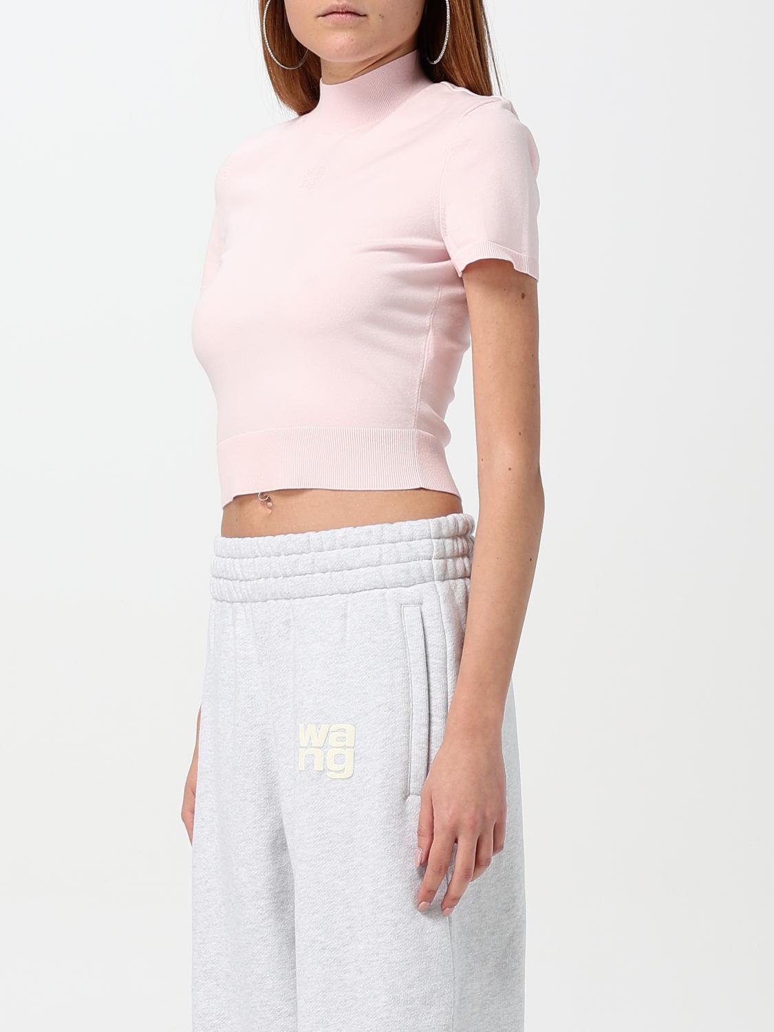 T BY ALEXANDER WANG CARDIGAN: Sweater woman T by Alexander Wang, Pink - Img 4