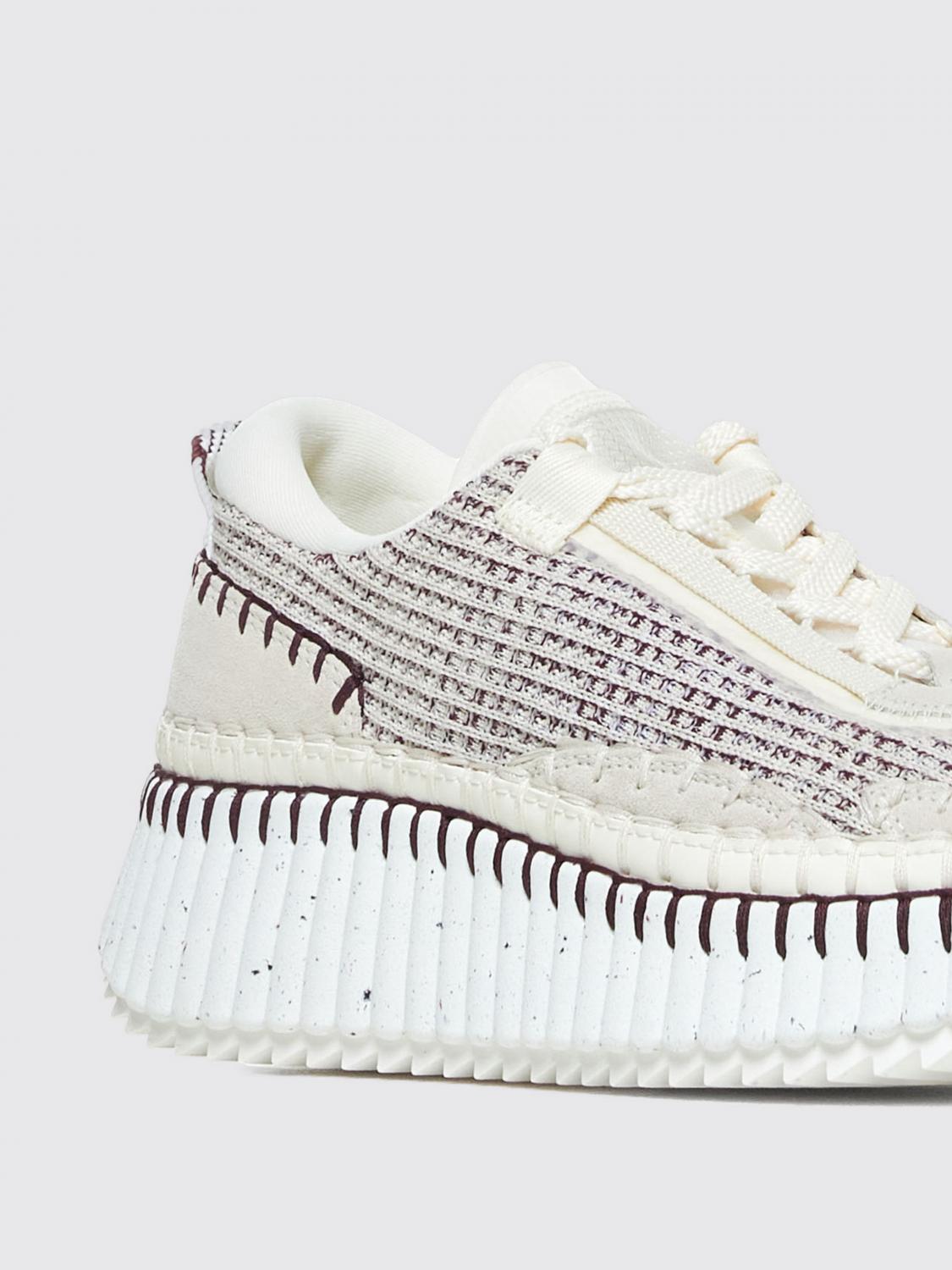 CHLOÉ SNEAKERS: Sneakers woman ChloÉ, Lilac - Img 4