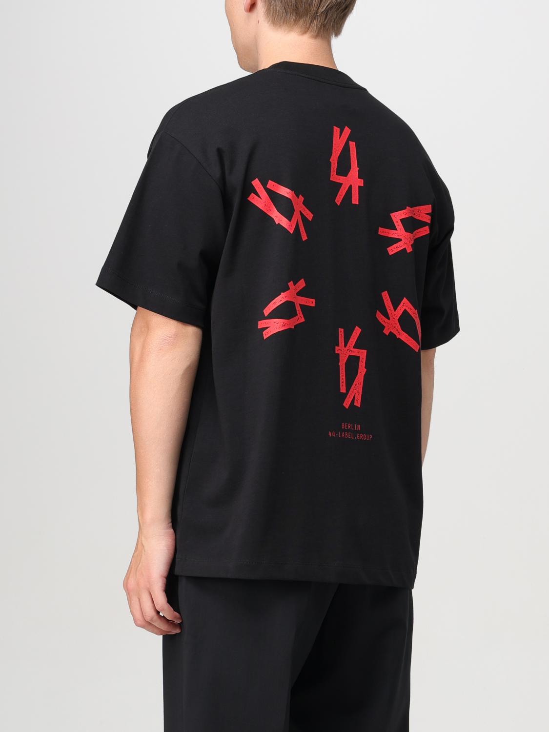 44 LABEL GROUP T-SHIRT: T-shirt men 44 Label Group, Black - Img 2