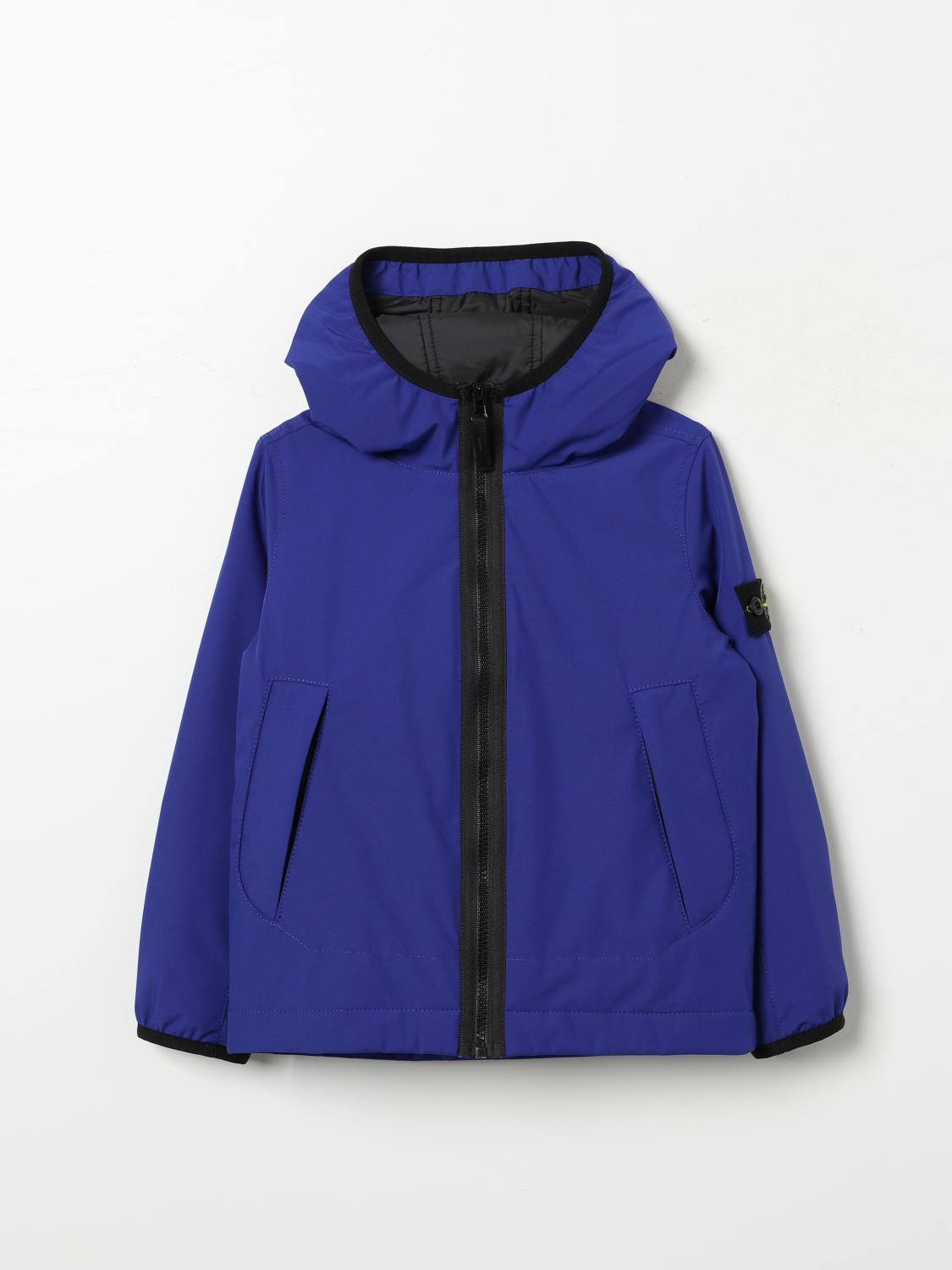 STONE ISLAND JUNIOR JACKET: Jacket kids Stone Island Junior, Blue 1 - Img 1