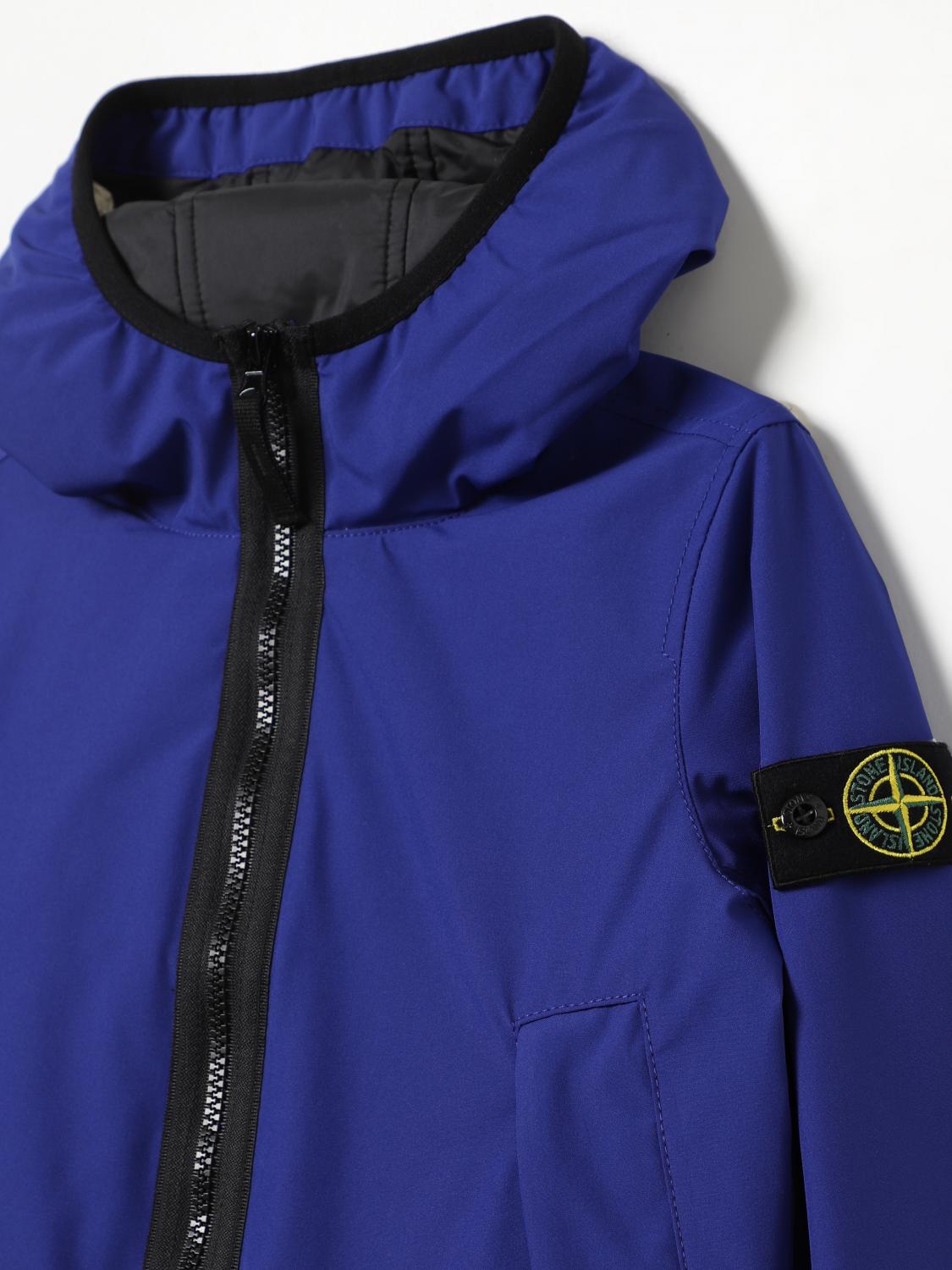 STONE ISLAND JUNIOR JACKET: Jacket kids Stone Island Junior, Blue 1 - Img 3