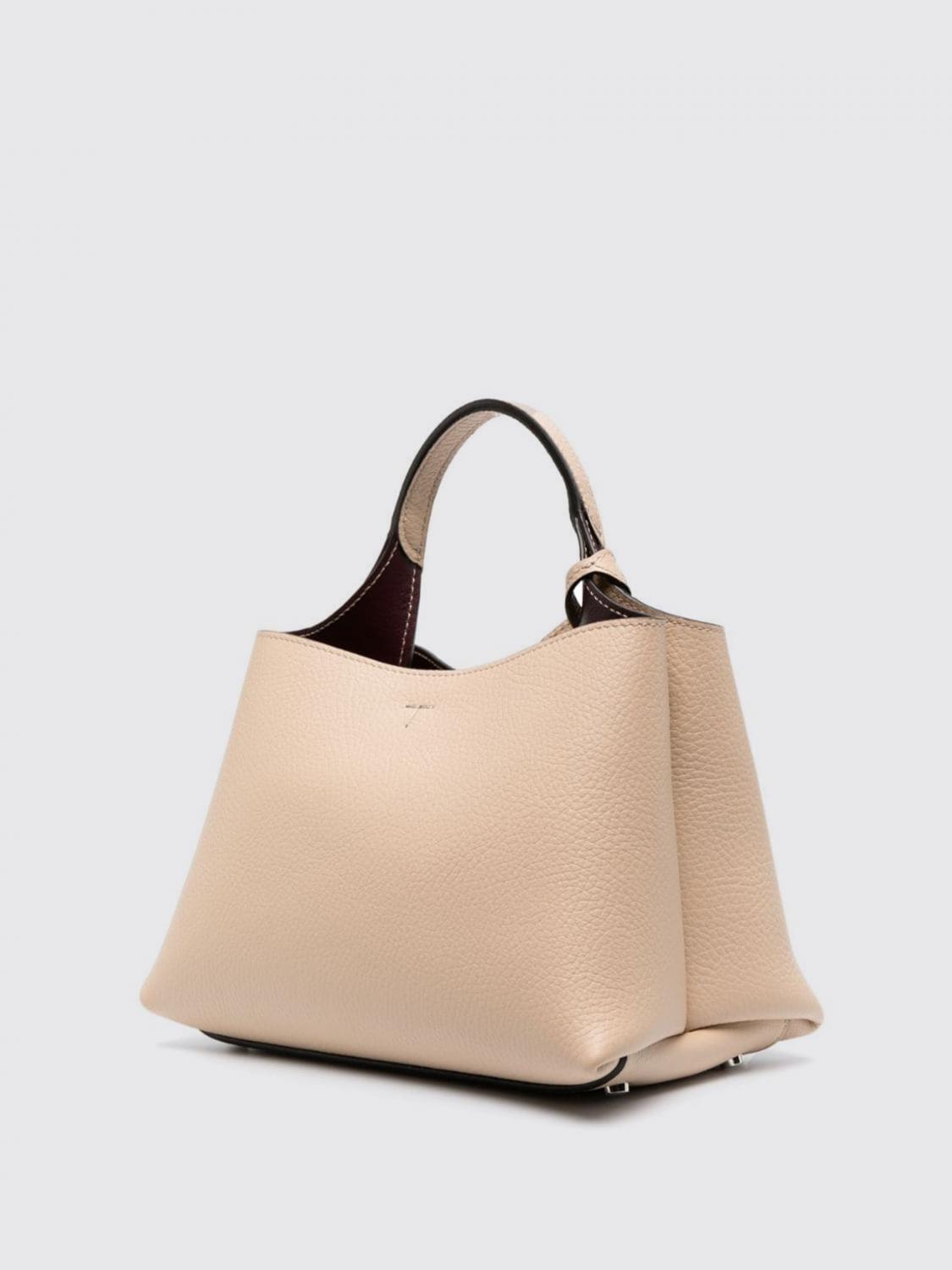 TOD'S BORSA A MANO: Borsa Tod's in pelle a grana , Naturale - Img 3