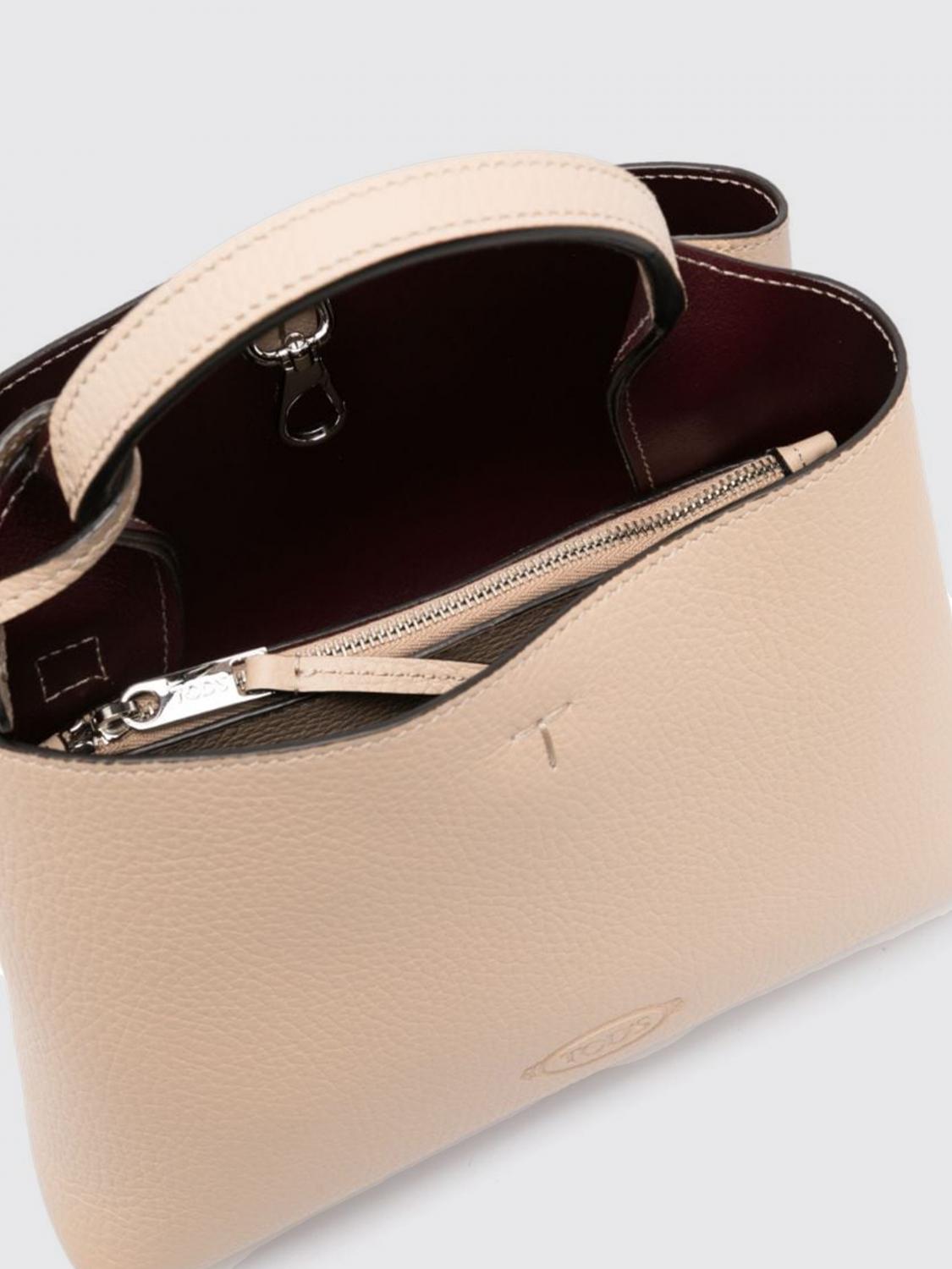 TOD'S BORSA A MANO: Borsa Tod's in pelle a grana , Naturale - Img 5