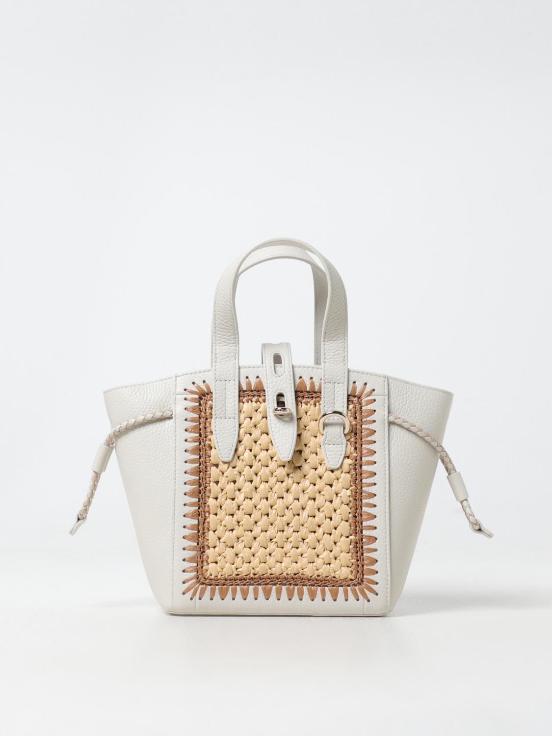 FURLA MINI BAG: Shoulder bag woman Furla, White - Img 1