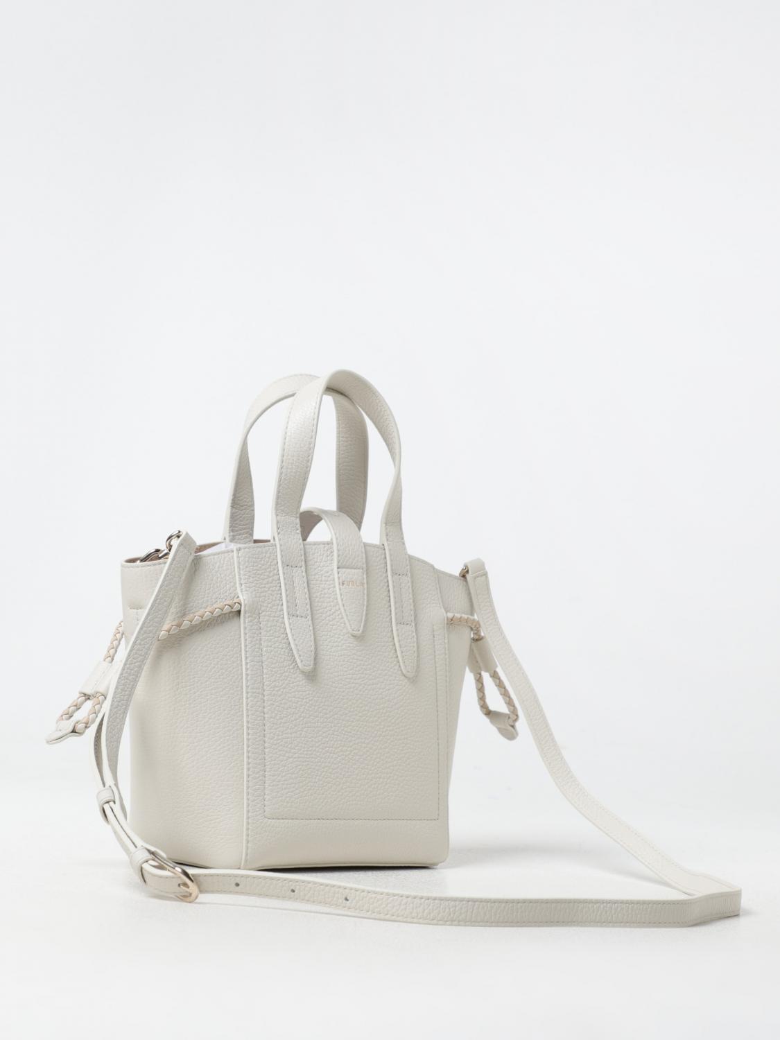 FURLA MINI BAG: Shoulder bag woman Furla, White - Img 2