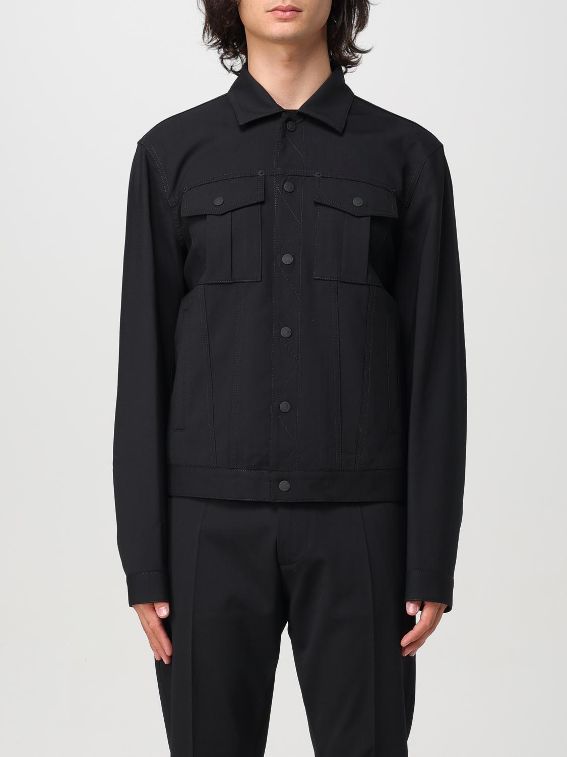 DSQUARED2 GIACCA: Giacca in lana vergine Dsquared2, Nero - Img 1
