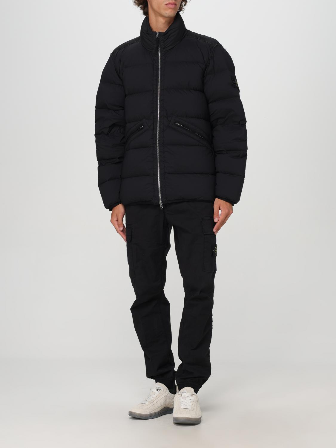 STONE ISLAND JACKE: Jacke herren Stone Island, Schwarz - Img 2