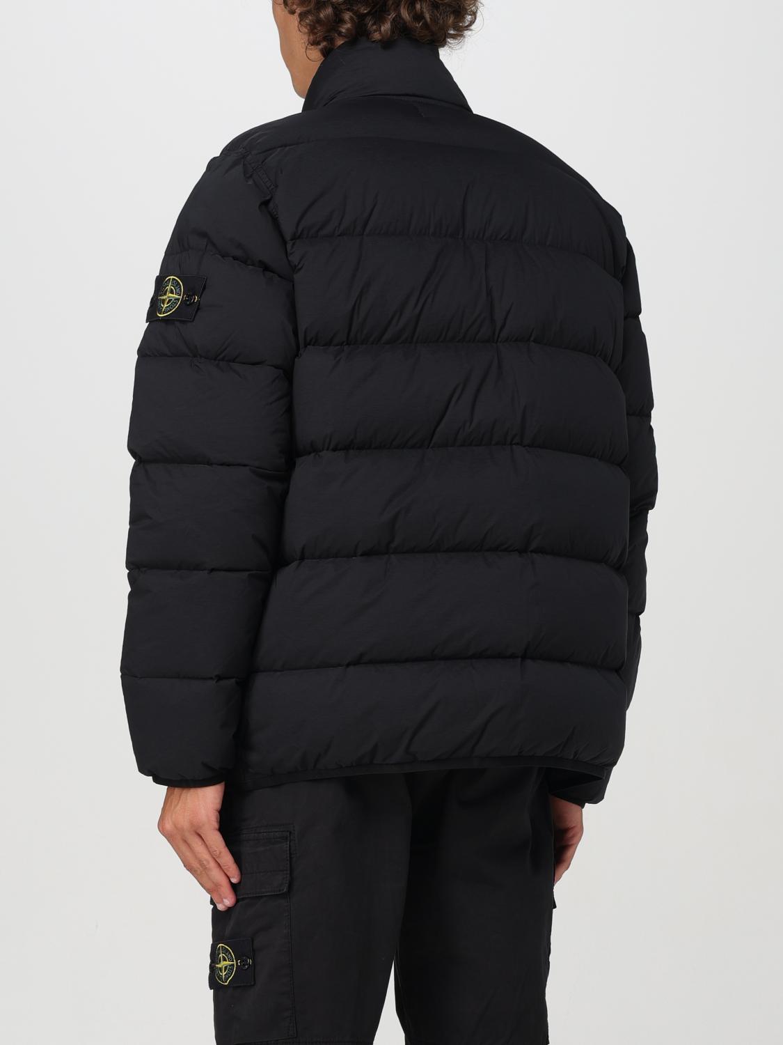 STONE ISLAND JACKE: Jacke herren Stone Island, Schwarz - Img 3
