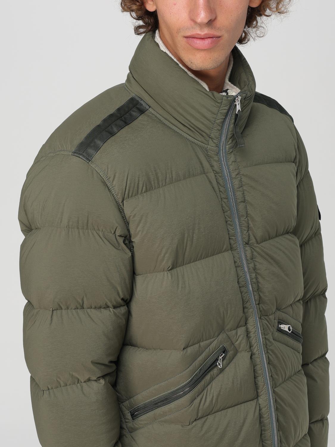 STONE ISLAND ジャケット: ジャケット メンズ Stone Island, モスグリーン - Img 5