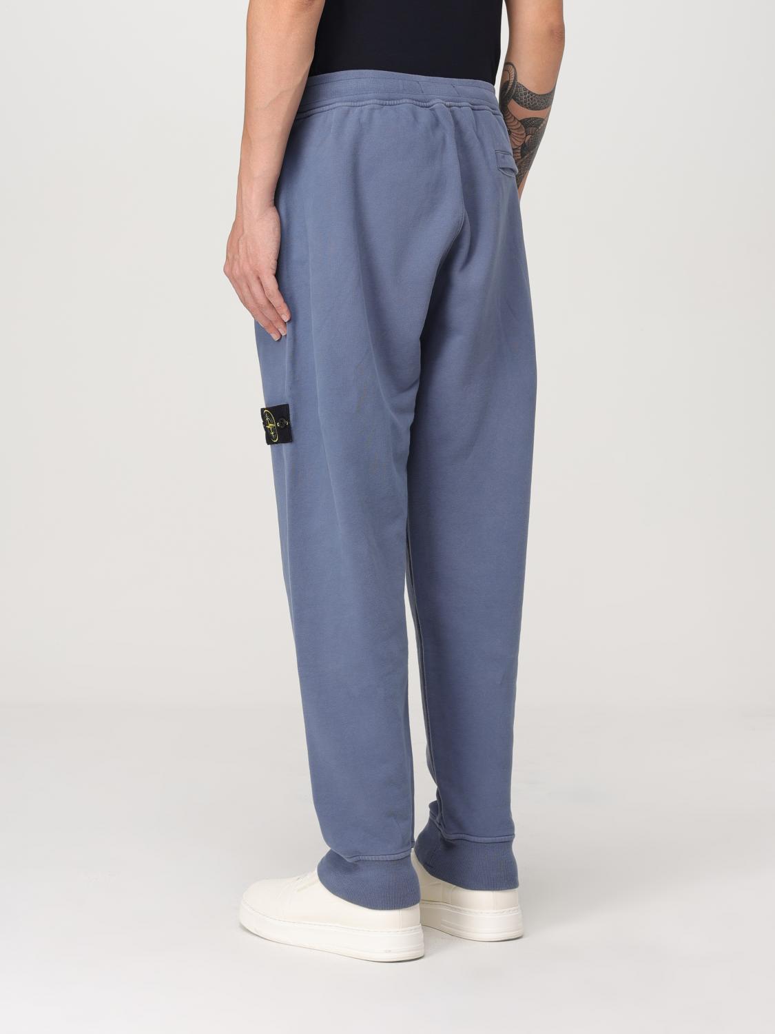 STONE ISLAND PANTS: Pants men Stone Island, Blue - Img 3