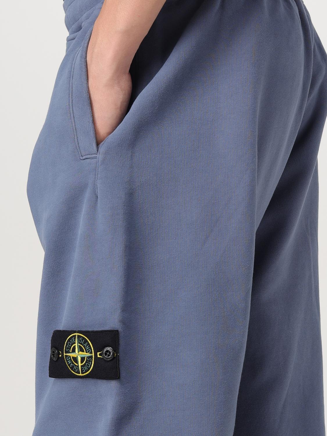 STONE ISLAND PANTS: Pants men Stone Island, Blue - Img 5