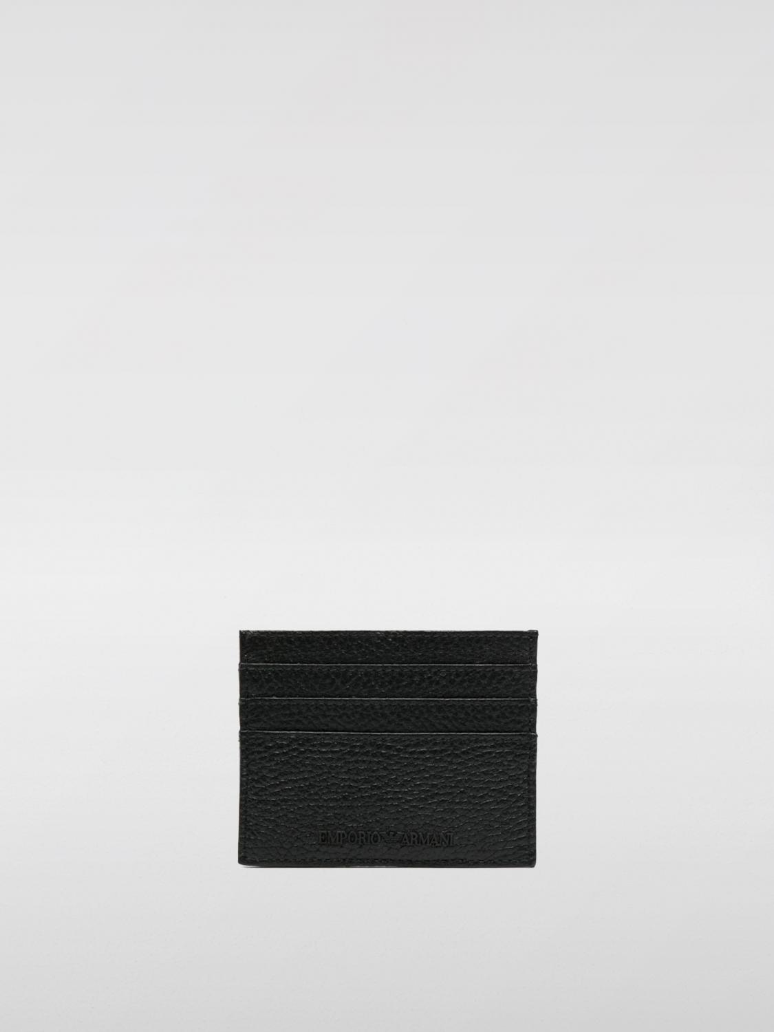 EMPORIO ARMANI: Folders men - Black | Emporio Armani wallet Y4R173Y068E  online at GIGLIO.COM