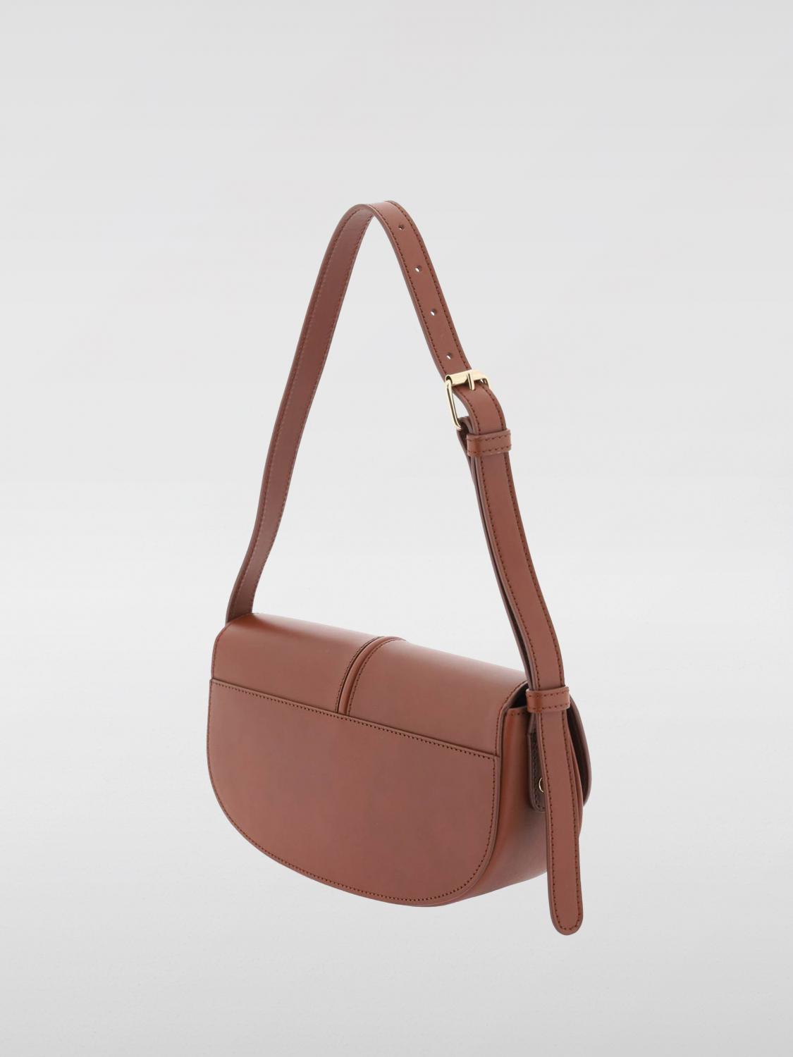 A.P.C. BOLSO DE HOMBRO: Bolso de hombro mujer A.P.C., Marrón - Img 2