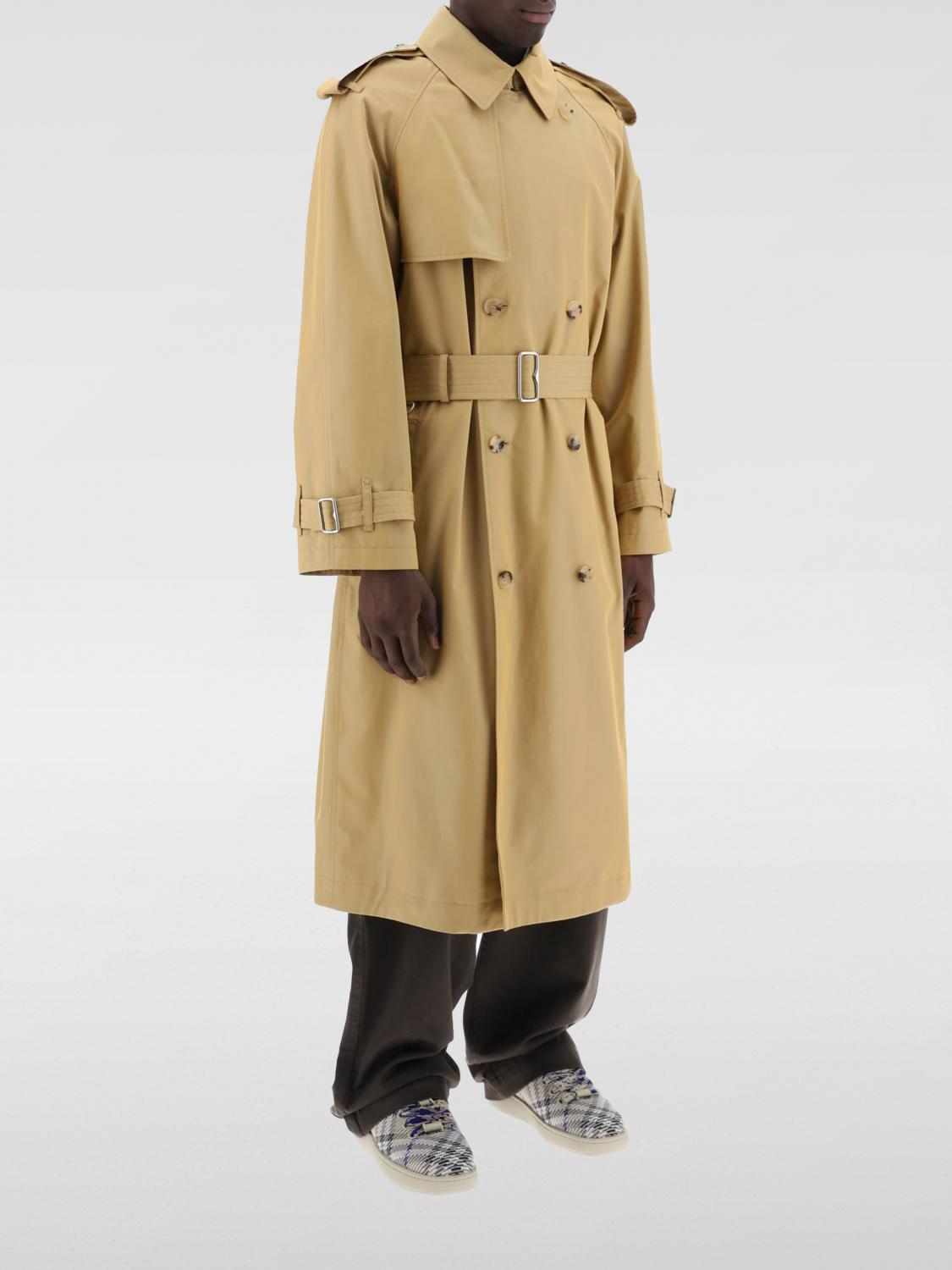 Burberry コート メンズ - ベージュ | 8087617 | GIGLIO.COM