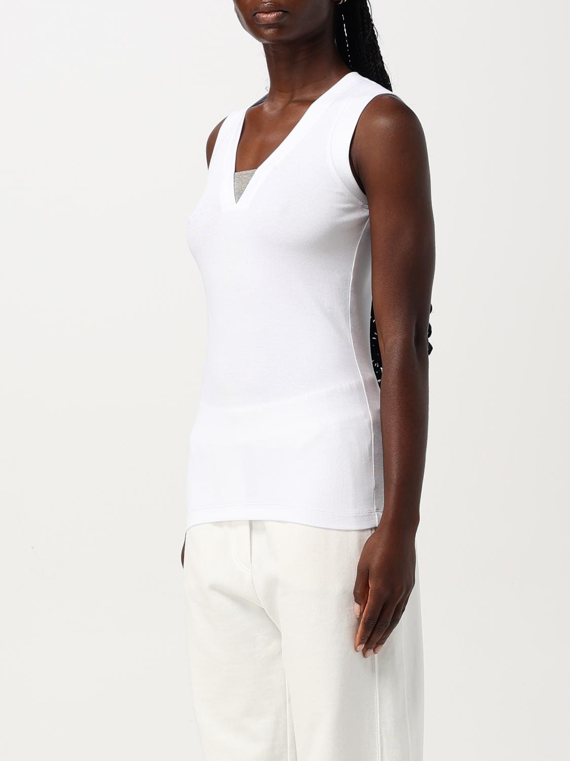 BRUNELLO CUCINELLI TOP: Chaqueta mujer Brunello Cucinelli, Gris - Img 4