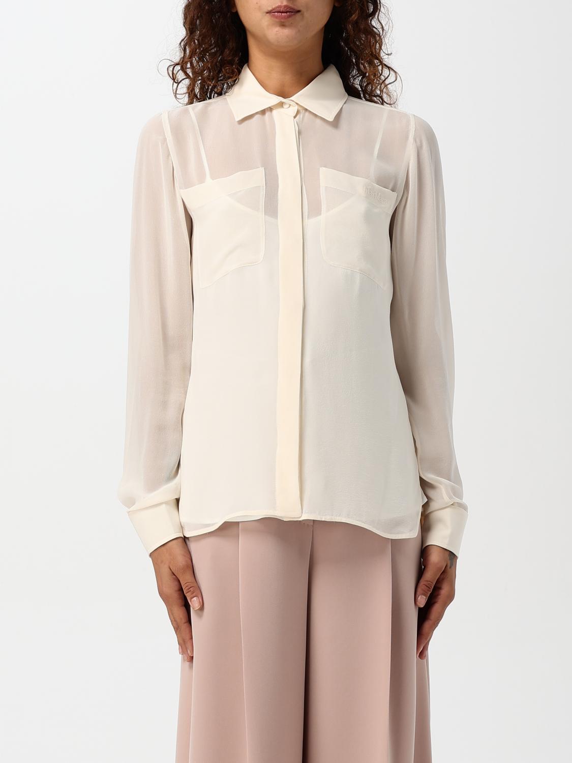 MAX MARA SHIRT: Shirt woman Max Mara, White - Img 1