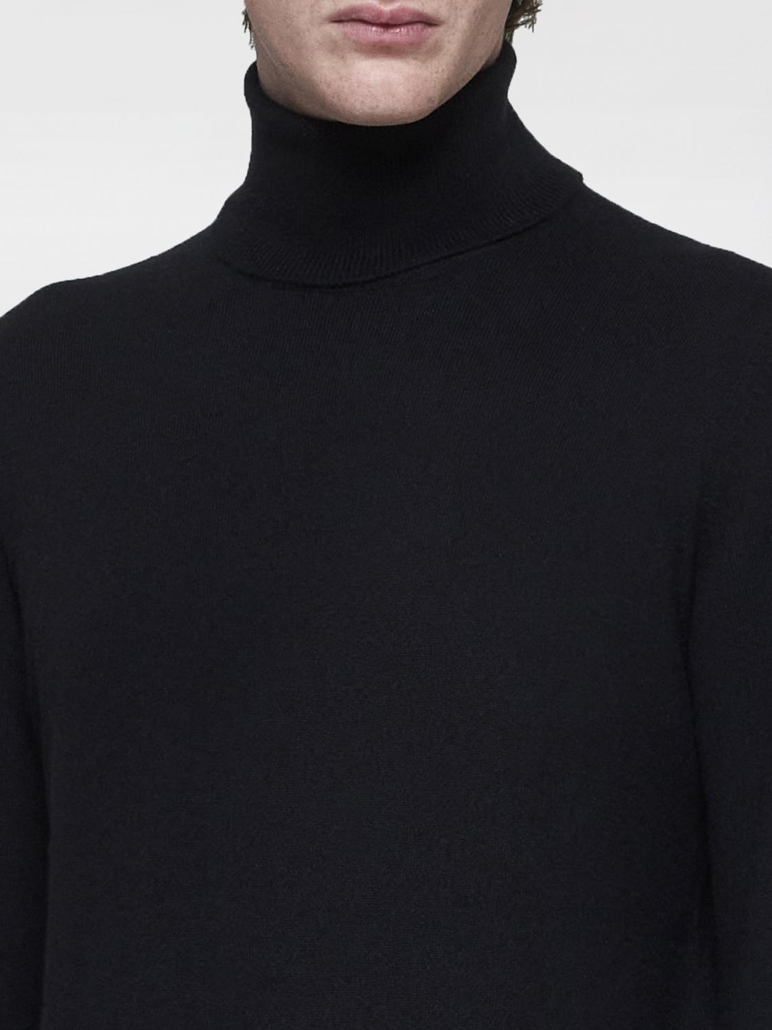 BRUNELLO CUCINELLI PULLOVER: Pullover herren Brunello Cucinelli, Schwarz - Img 4