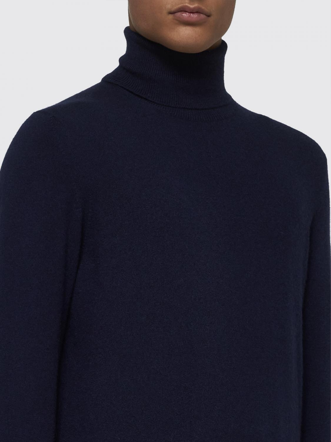 BRUNELLO CUCINELLI PULLOVER: Pullover herren Brunello Cucinelli, Blau - Img 3
