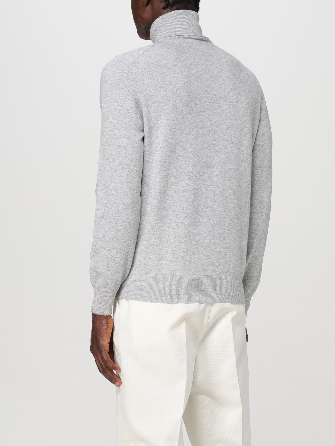 BRUNELLO CUCINELLI PULLOVER: Pullover herren Brunello Cucinelli, Grau - Img 3