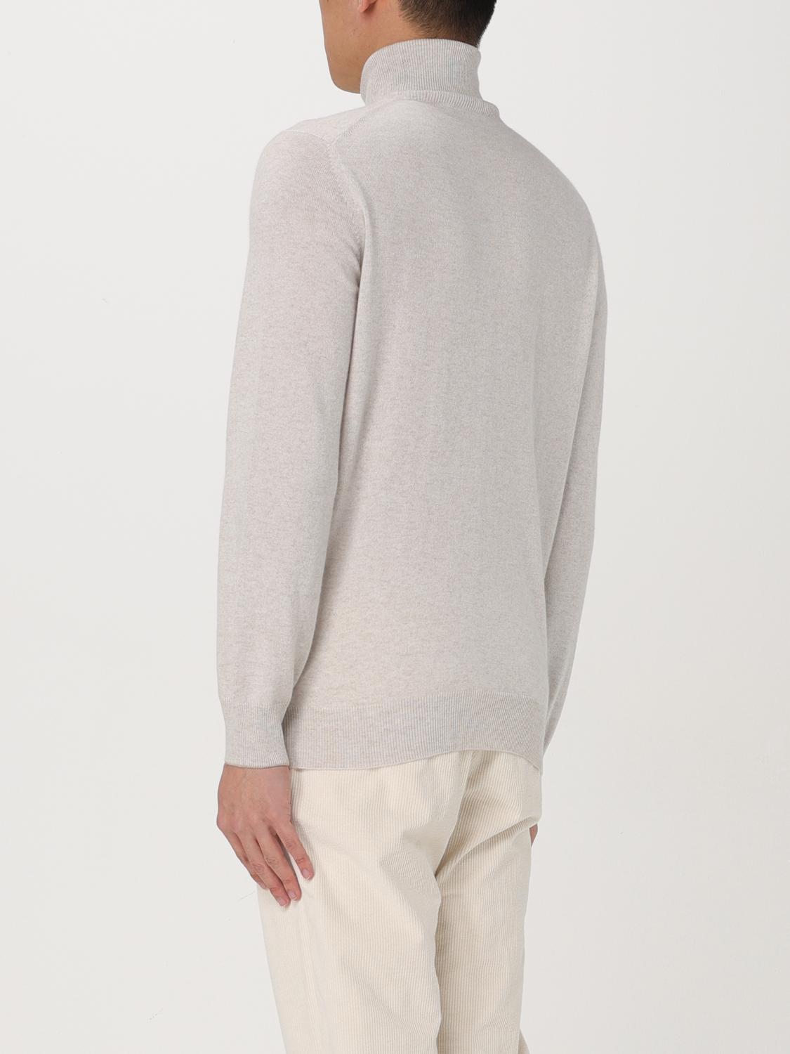 BRUNELLO CUCINELLI SWEATER: Sweater men Brunello Cucinelli, Pearl - Img 3