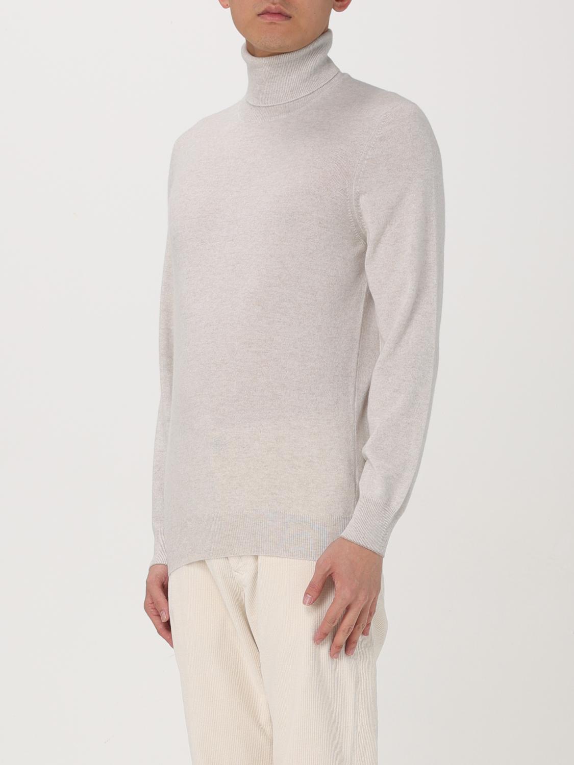 BRUNELLO CUCINELLI SWEATER: Sweater men Brunello Cucinelli, Pearl - Img 4